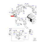 Front Bypass Hose for Land Rover Range Rover Evoque 2017-2018