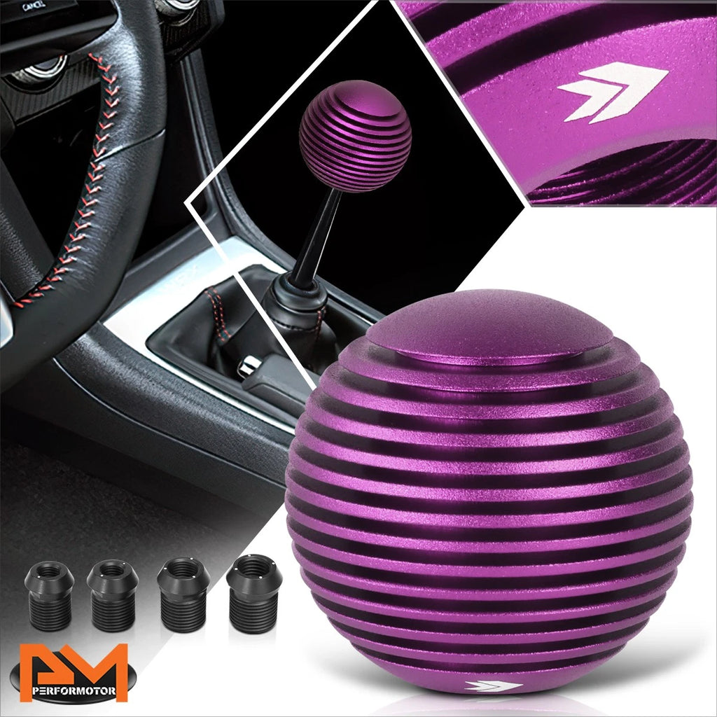 NRG SK-703PP Aluminum 50mm Heatsink Ball Shift Knob for Universal (2000–2023)