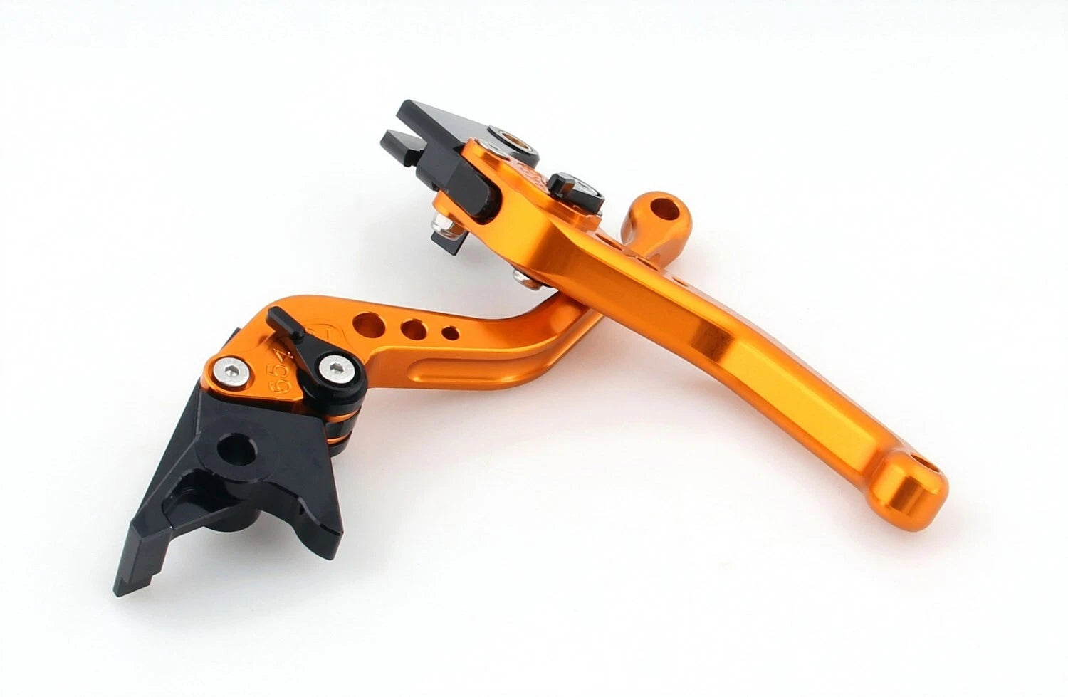 Short Brake Clutch Levers for Suzuki GSXR1000 (2007–2008) Gold
