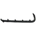 Replacement Plastic Driver Side Rear Upper Bumper Cover Stiffener