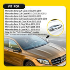 Set of 4 Chrome Outer Door Handle Covers for Mercedes-Benz GLK Class (2010-2015)