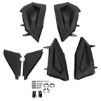 Black Lower Door Inserts for Polaris RZR XP 4 1000/XP 4 Turbo (2014–2023)