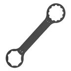 Fork Wrench for Bike (1 Pcs) 152mm x 38mm x 3mm Aluminum Alloy Black