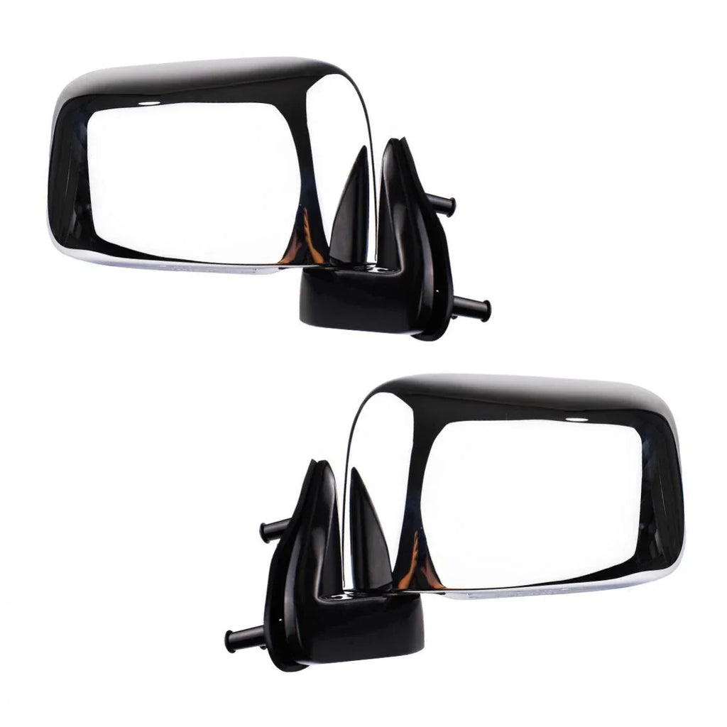 Side Mirror CH Manual Pair Fits Nissan Navara Frontier D22 Pickup 2001-06 D06