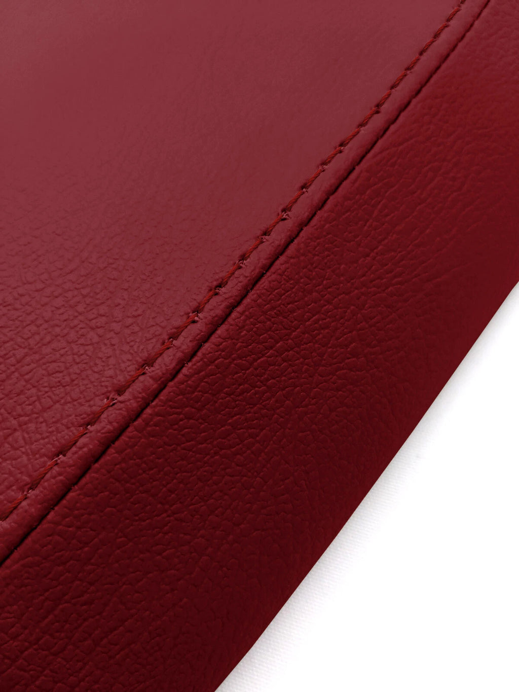Center Console Armrest Cover for Toyota Camry (2018–2024) - Red Leather