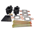 Dry Joint Exhaust Riser Spacer Kit 3" for Mercruiser V6 V8 (864929A2)