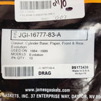 Cylinder Base Gasket .020 in Paper JGI-16777-83-A for Harley (1983)