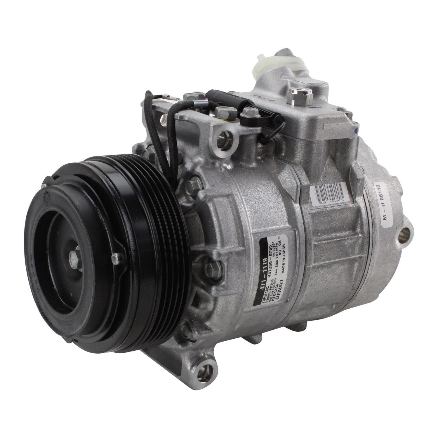 Denso A/C Compressor with Clutch for BMW E46 E39 325i 328Ci 530i M3 (1998–2006)