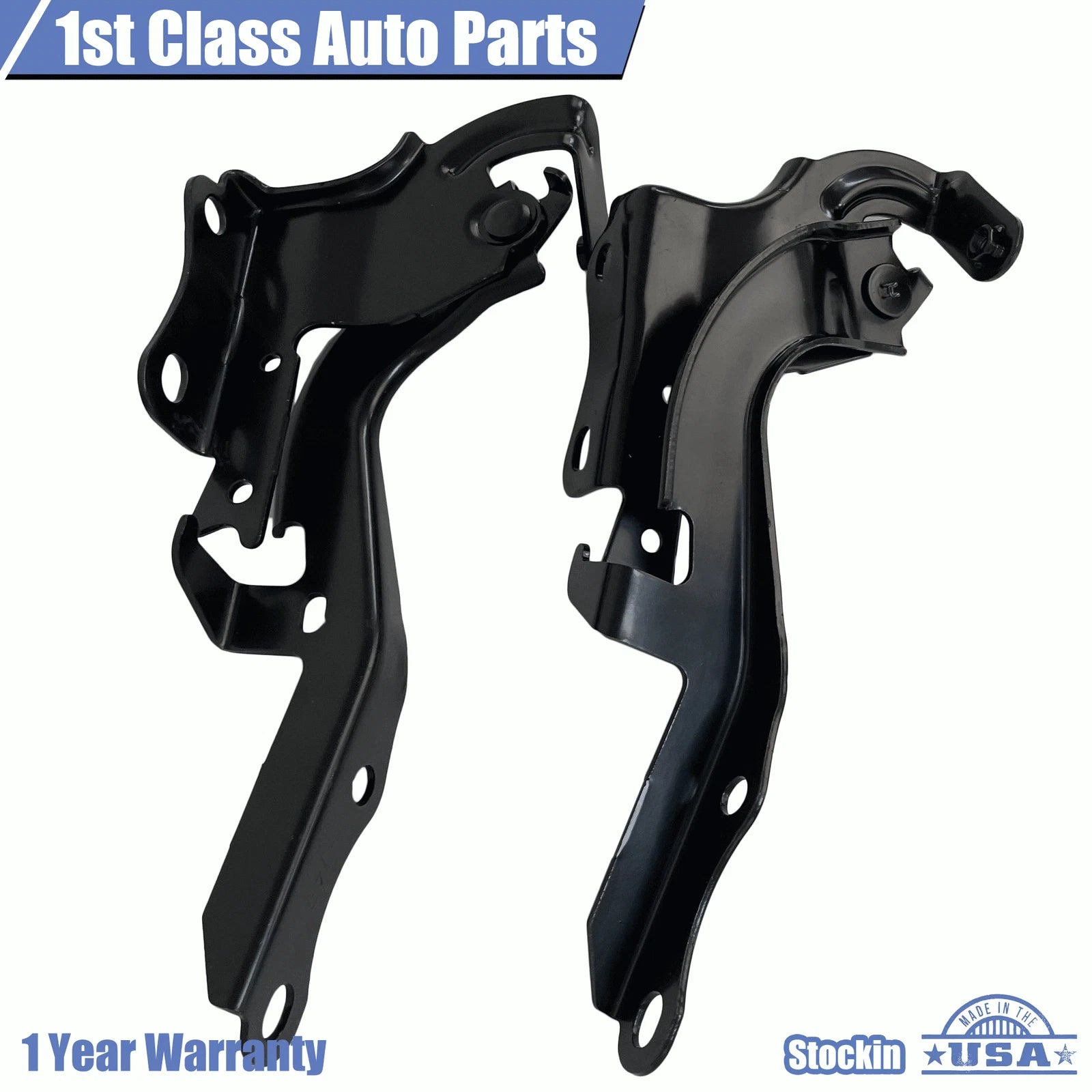 Set of 2 Hood Hinges for Lexus RX350 RX450H (2016–2022)