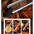 Stainless Steel Tongs for Grilling and Cooking