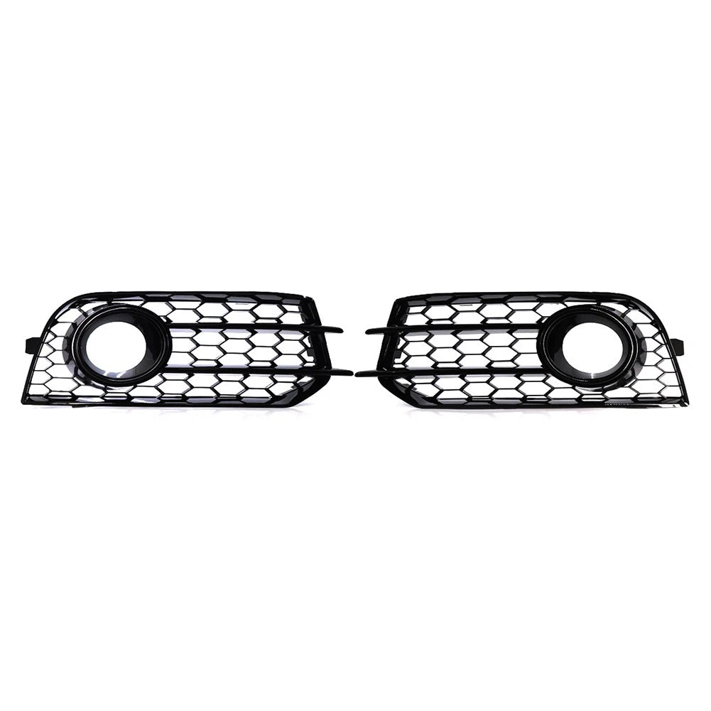 Fog Lamp Grill Cover for Audi A1 8X (2010–2014) Pair Gloss Black