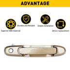 Exterior Front Right Door Handle for Toyota Sienna (1998–2003) Beige