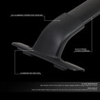 Roof Rack Cross Bar for Nissan Murano (2015–2018)
