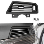 Chromed AC Vent Grille Cover for BMW Front Dashboard (2007-2013)