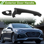 Exterior Door Handle for Hyundai Kia Picanto (2011–2023) No.826511Y000 Black Front Left