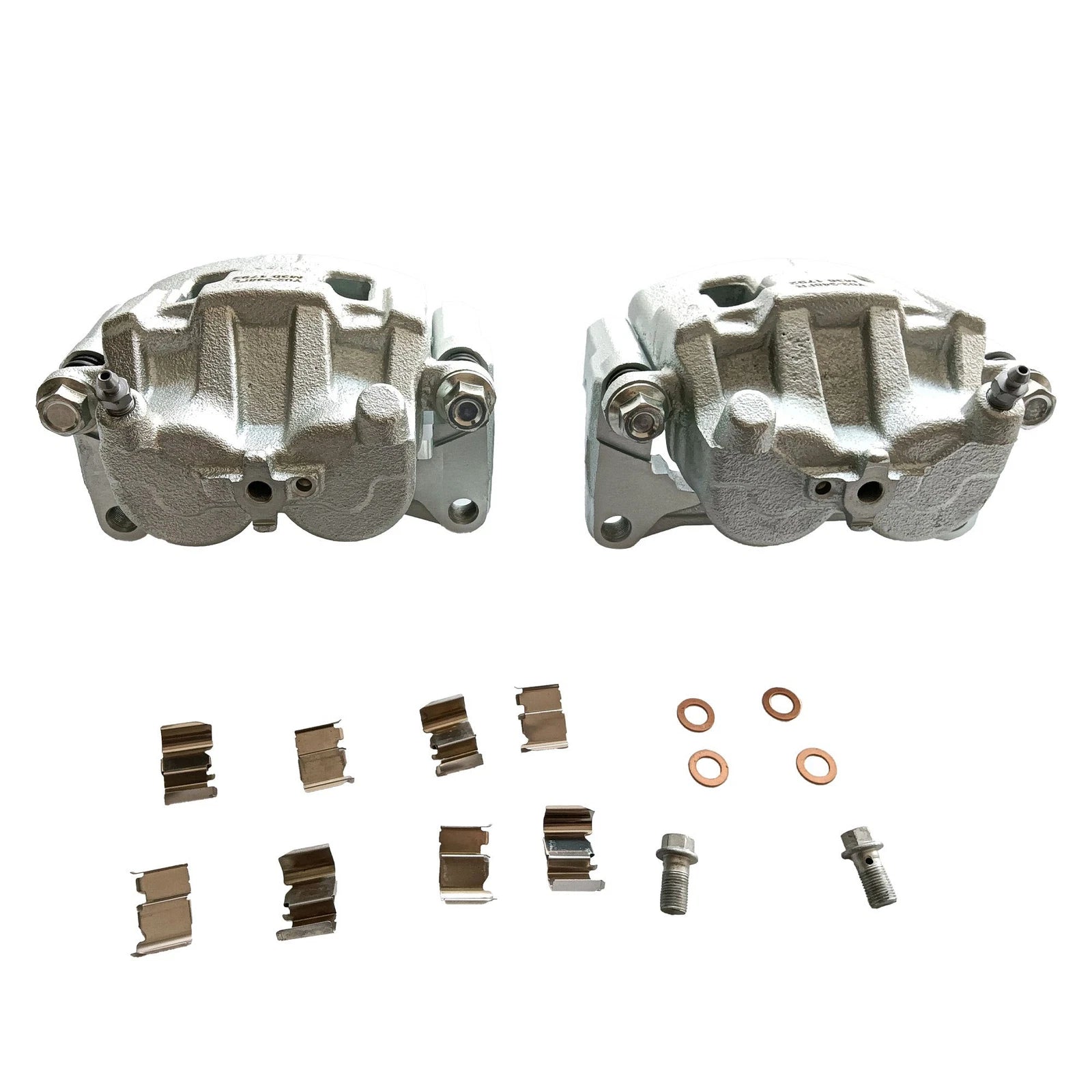 Pair Front Brake Calipers with Bracket for Lincoln MKX (2007–2010) Ford Edge 3.5L