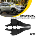 Pair Front Windshield Wiper Cowl Cover Corner Trim for Honda CR-V (2017–2022)