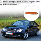 1 Pc Right Front Bumper Side Marker Light Cover for Mercedes-Benz (2003–2009)