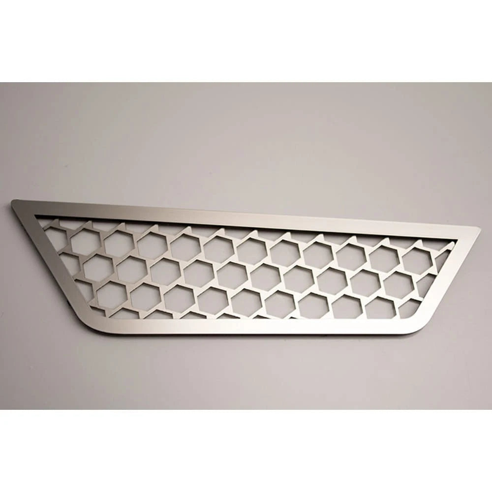 Backup Light Grilles Polished with Aluminum Mesh for 2014–2019 Chevy Corvette Z06 GS