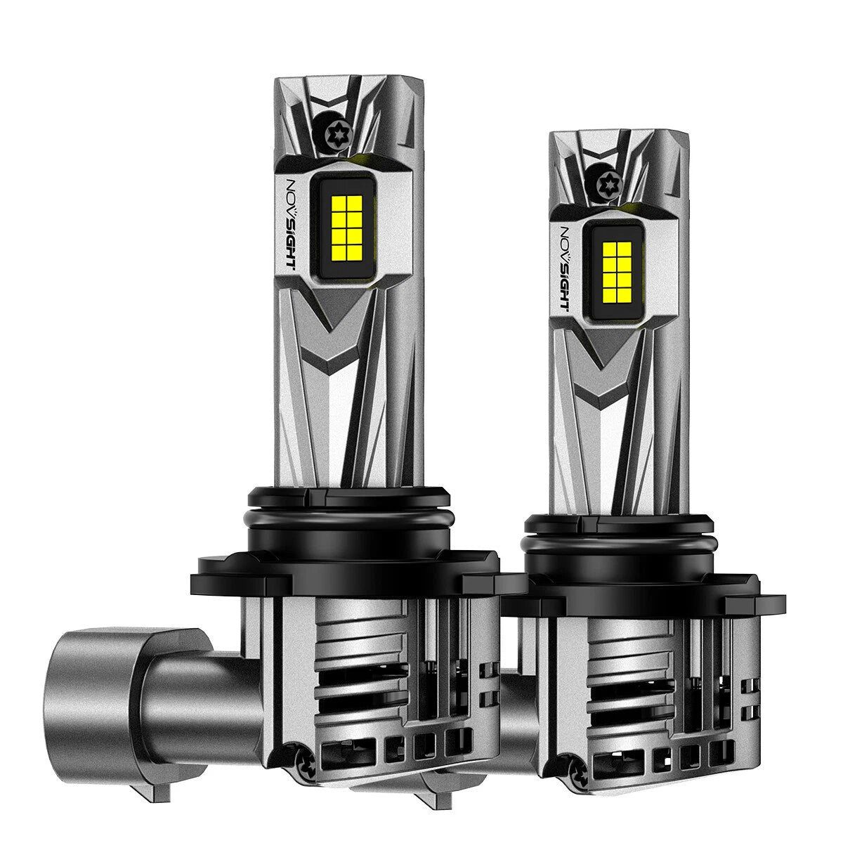 2X HB4 9006 LED Headlight Bulbs for NOVSIGHT (2011–2018)