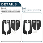 Set of 1 Car Door Leather Anti Kick Pad Sticker for Audi A3 (2004–2013)