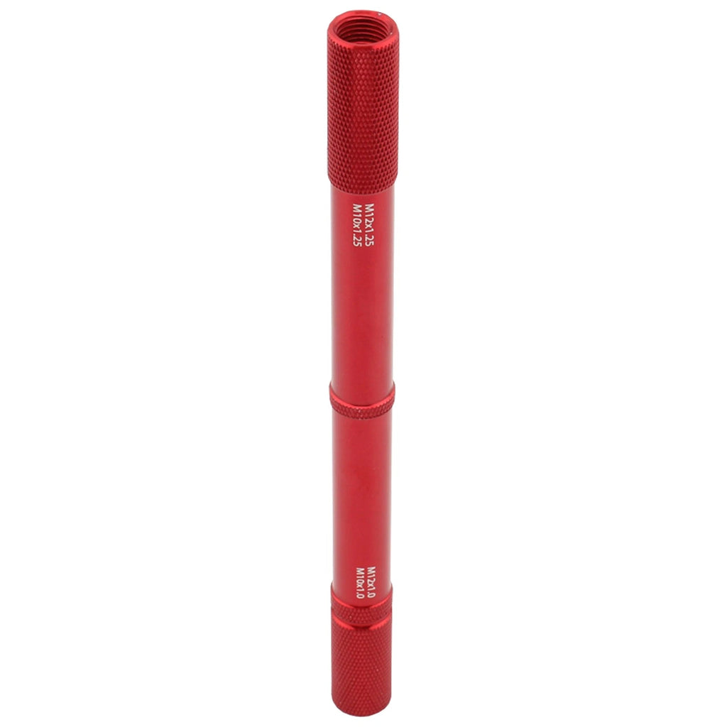 Universal Motorcycle Fork Bleed Tool for Suspension Repair (Red)