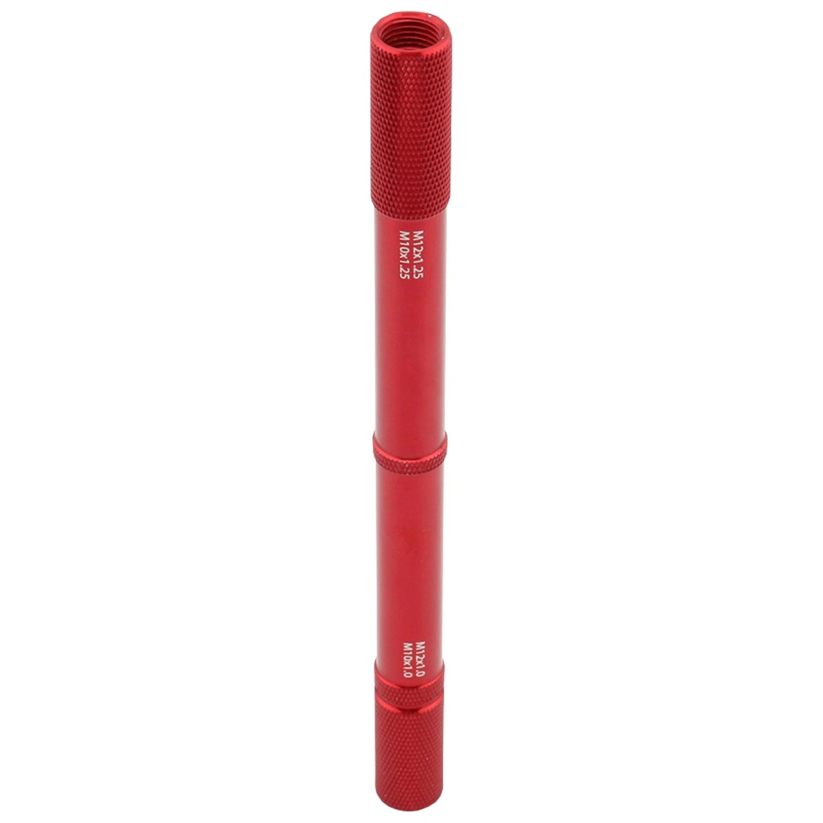 Universal Motorcycle Fork Bleed Tool for Suspension Repair (Red)