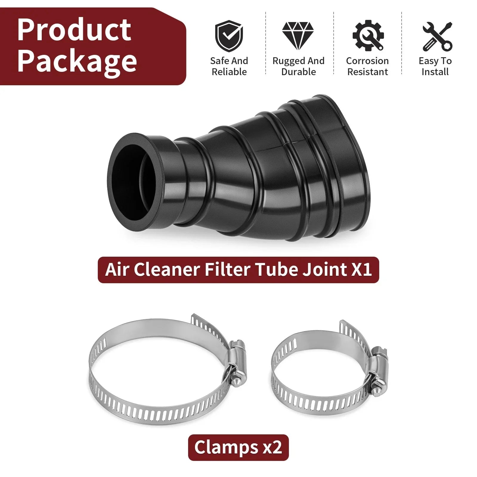 Air Cleaner Filter Tube Joint for Honda CT90 (1970–1973)