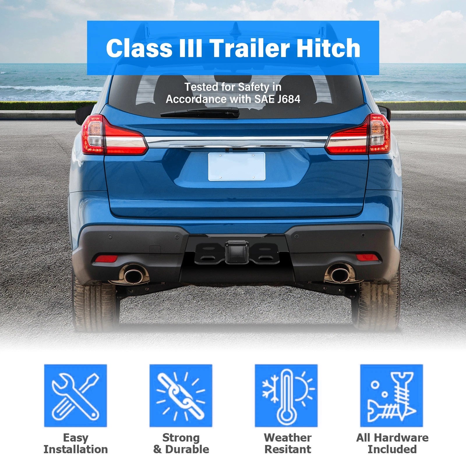 Class 3 Trailer Tow Hitch for Subaru Ascent (2019–2025)