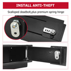 Console Safe Storage Vault w/ 3-Digit Lock for Ford F150/Raptor (2009–2014)