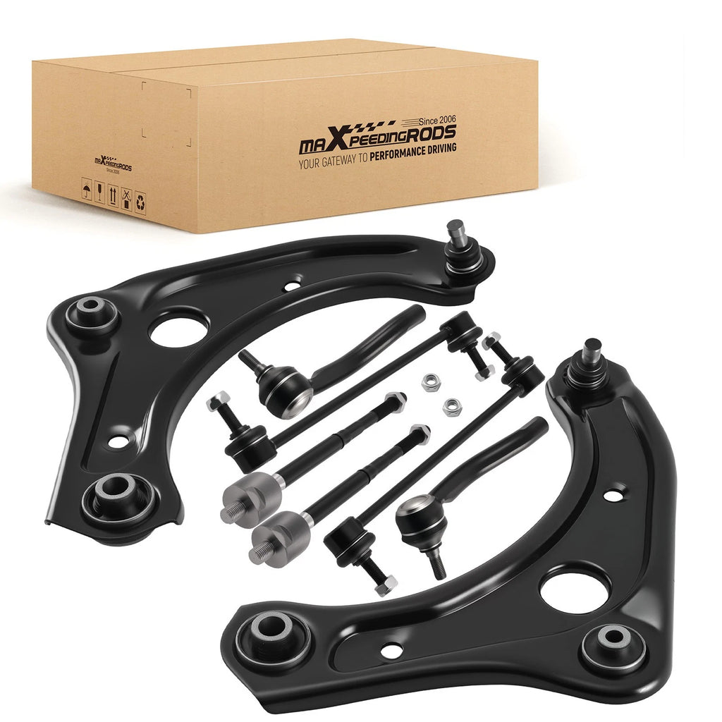 Front Control Arm Ball Joints Tie Rod for Nissan Micra (2015–2019)