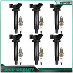 Ignition Coils & Spark Plugs for Toyota Sienna Avalon Camry Lexus ES300 (1998–2006)