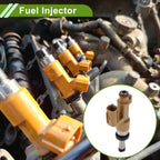 Fuel Injector for Lexus GX460 (2010-2012) - 1 x Brown Silver Tone