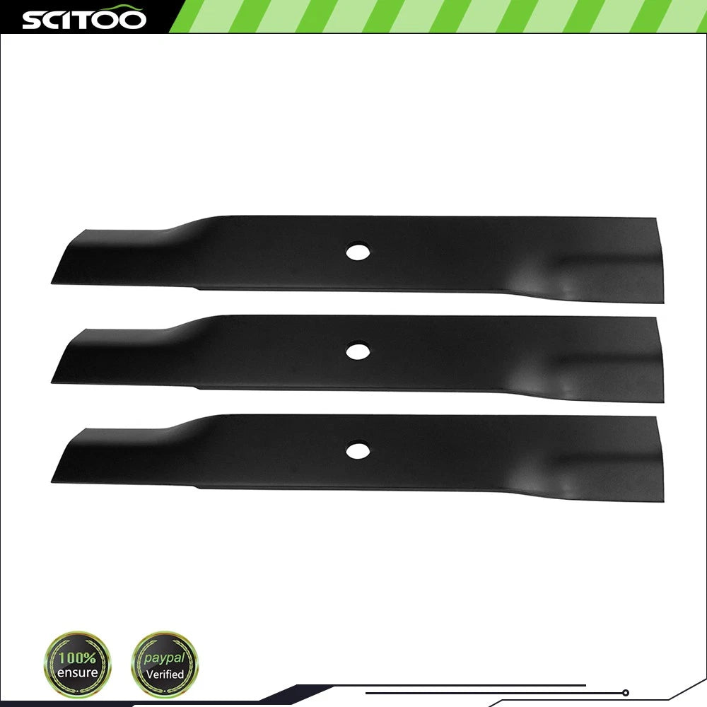 3 Pack Mower Blades for Ferris Gravely 48" Deck (1520843, 1520843S, 04919100)