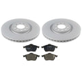 Front Brake Kit 312mm Rotors & Bosch Pads for Audi TT Quattro