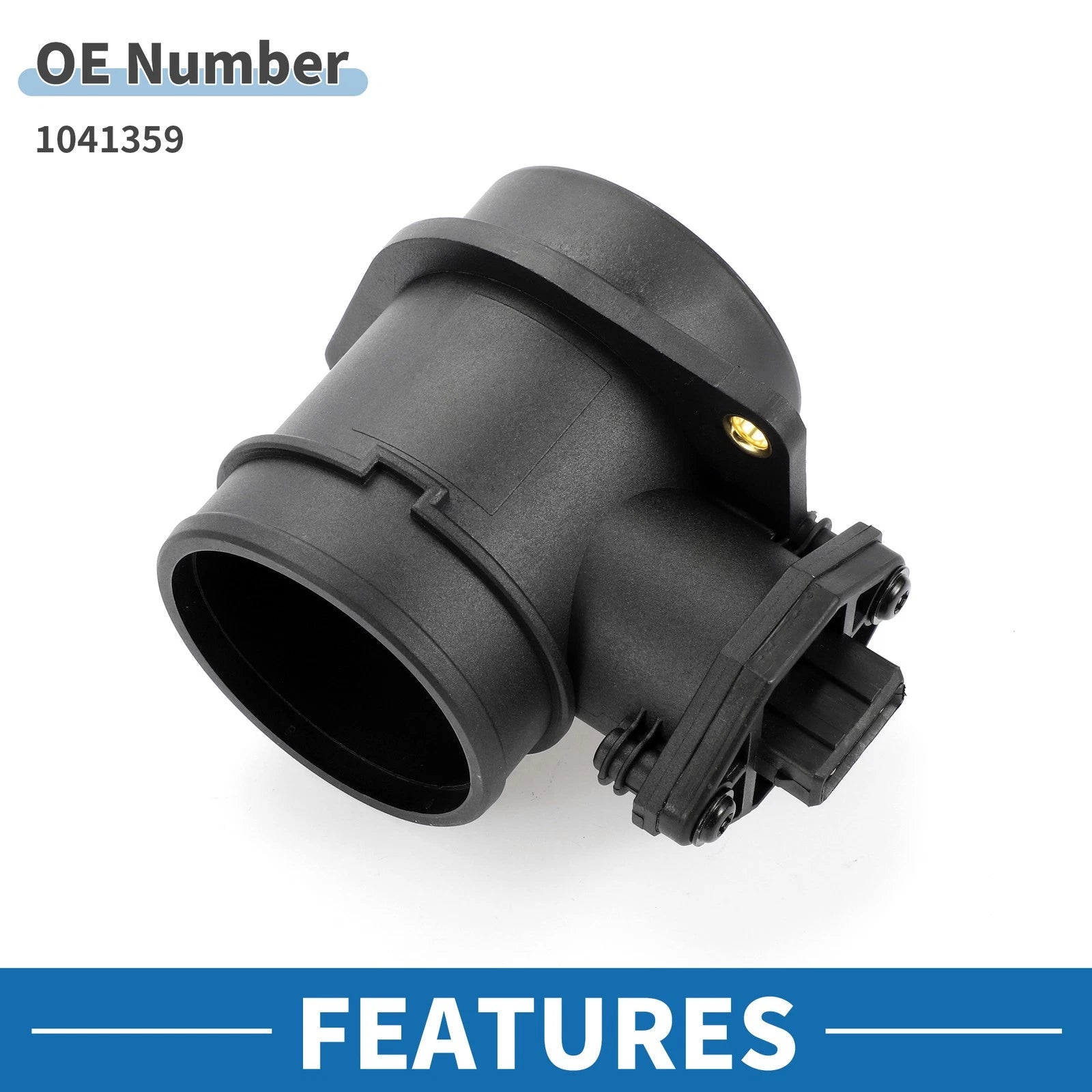 MAF Mass Air Flow Sensor Assembly No. 1041359 for Ford 