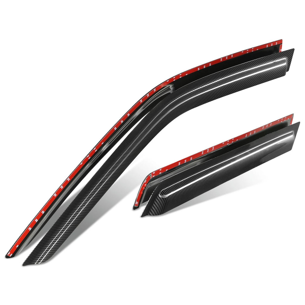 Set of 4 Window Visors for Nissan Pathfinder Infiniti QX4 (1996–2004)