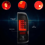 3D LED L-Bar Tail Light for Ford Super Duty (1997–2007)