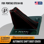 Automatic Shift Boot Cover for Pontiac GTO (2004–2006) Red Stitch