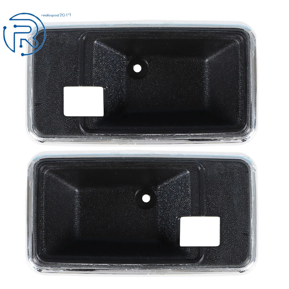 Set of 2 Interior Door Handle Bezels for Firebird Camaro (1977-1981)