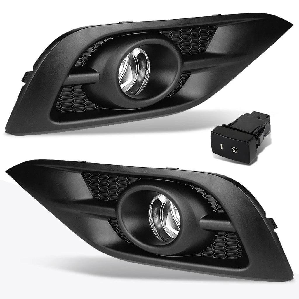 Left Driver Side Headlight Lamp for Honda Pilot (2009–2011) Chrome/Amber