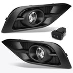 Left Driver Side Headlight Lamp for Honda Pilot (2009–2011) Chrome/Amber