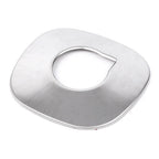 Steering Wheel Frame Cover Trim for Volvo XC60 (2018), XC90 (2015–2018) Silver