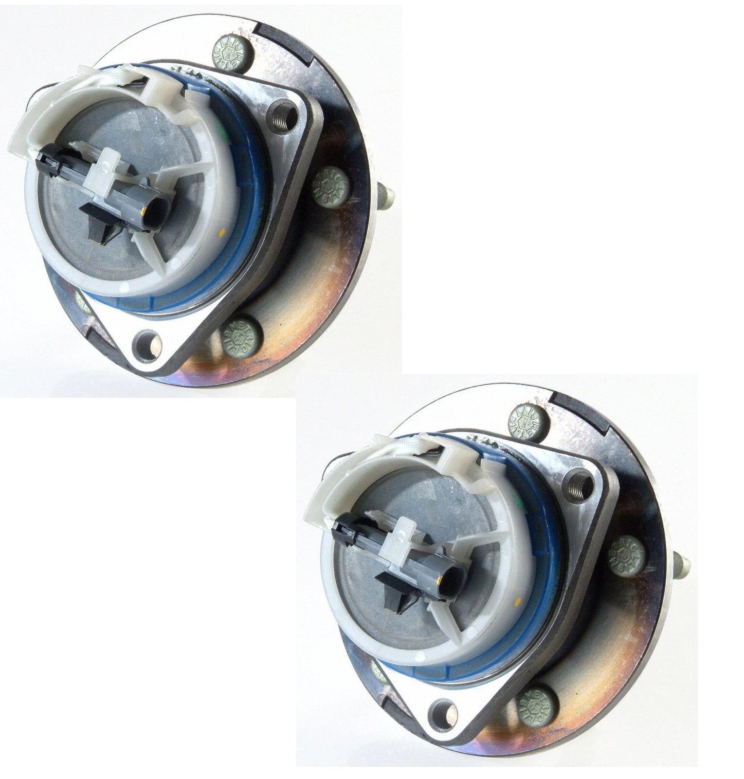 Set of 2 Rear Wheel Bearing Hub Assemblies for Chevy Pontiac Saturn (FWD)