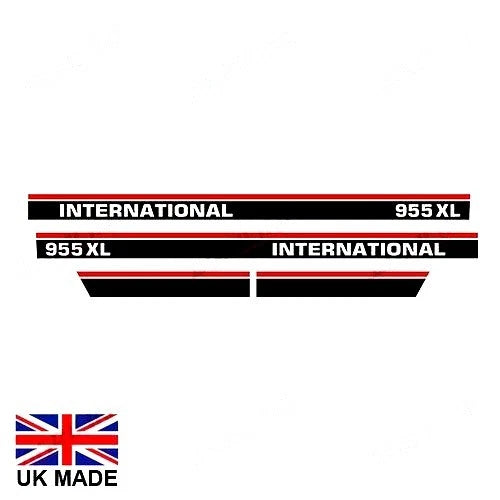 Decal Set for International 955XL Tractors