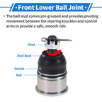 2X Front Lower Ball Joints for Honda Accord (1990–2002) No.K9643/51220S84305