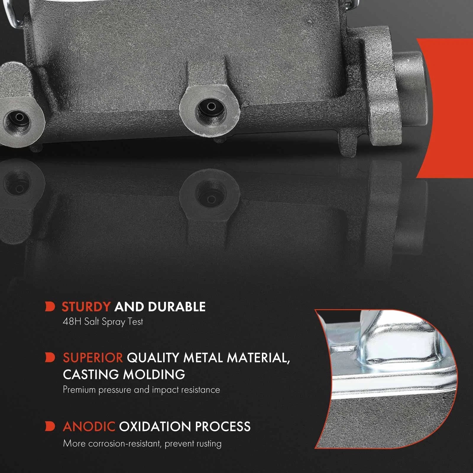 Brake Master Cylinder with Reservoir for Chevy Impala Caprice (1971–1972)