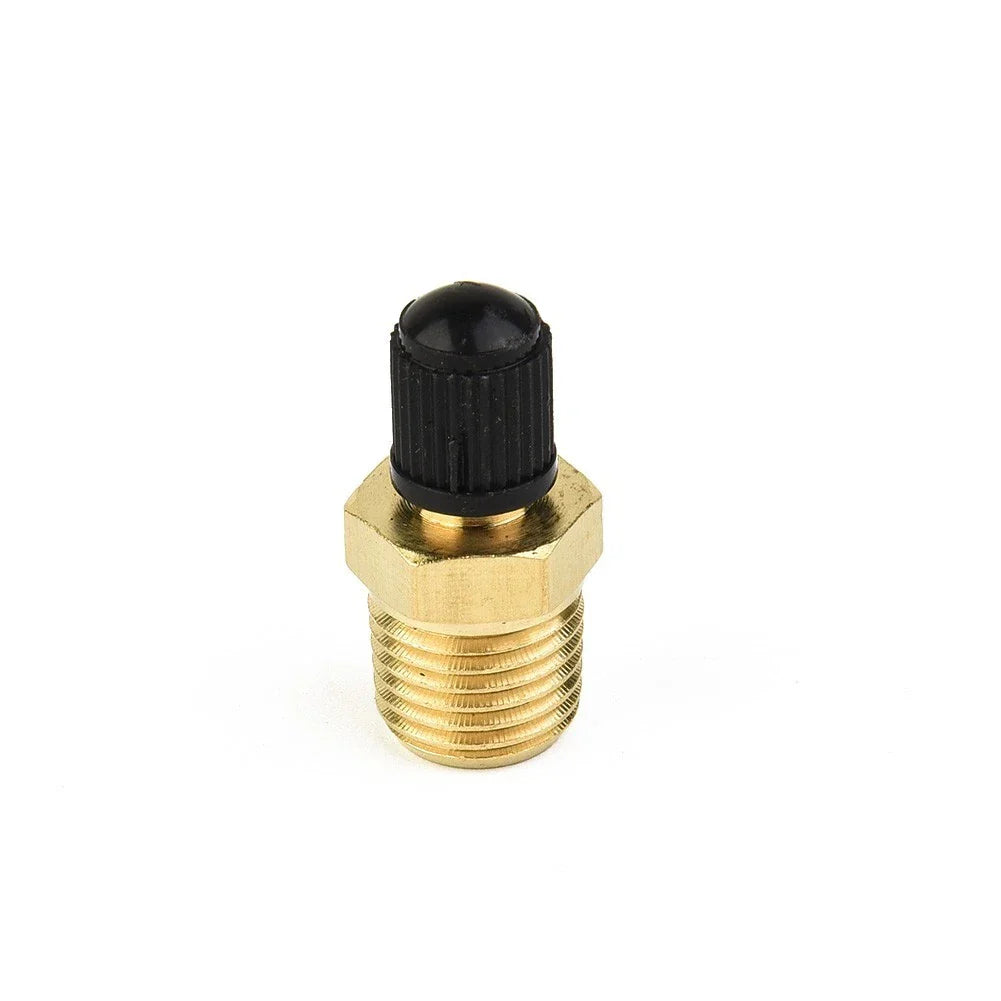 Air Tank Fill Valve Cap Solid Nickel Plated for Air Compressor