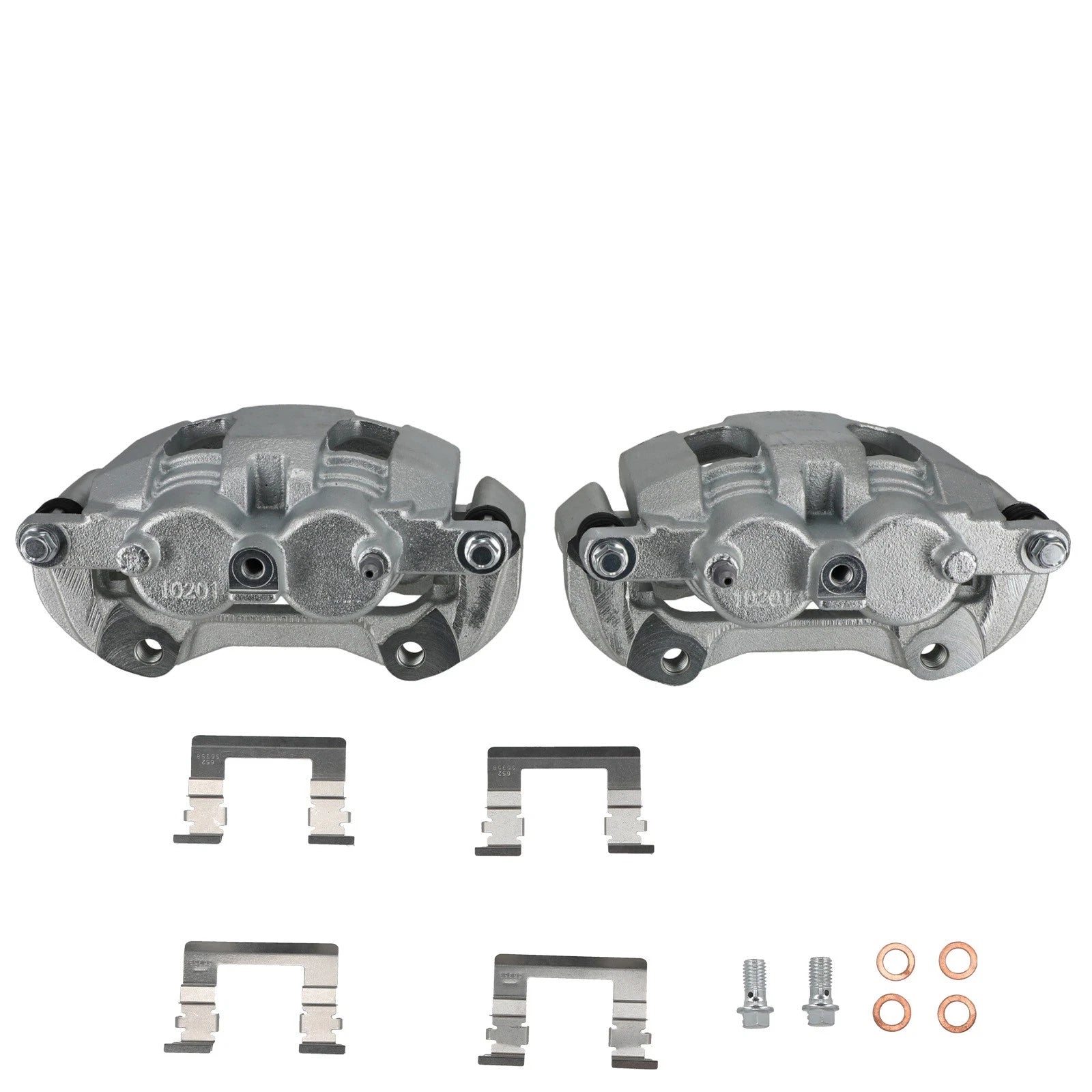 Front Brake Caliper Set for Buick Lucerne Chevrolet Impala Monte Carlo (2006-2011)