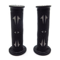 Set of 2 Rubber Hand Grips for Yamaha Dirt Bike (7/8" Left, 1" Right)